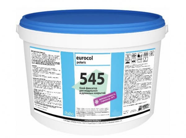 Фото - клей для линолеумаа 545 polaris forbo фиксатор 13кг